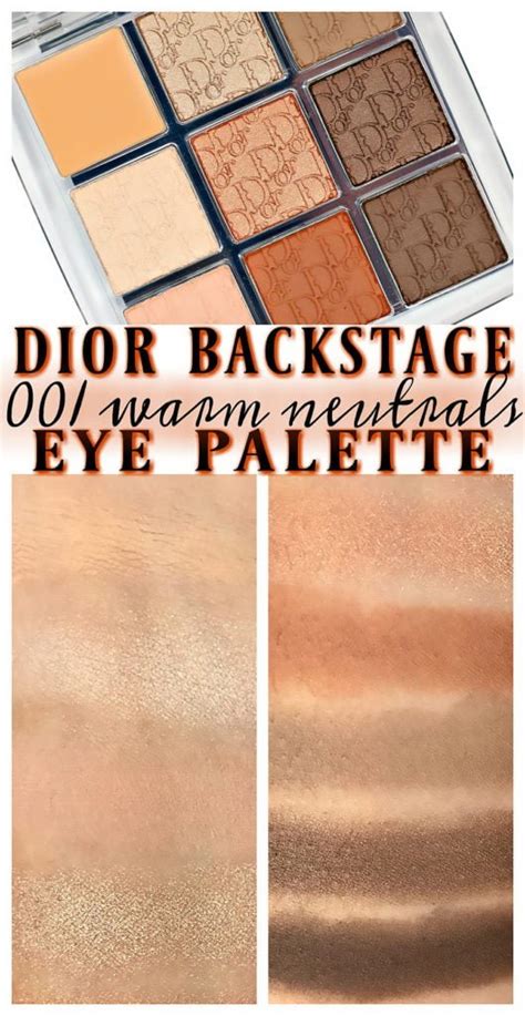 dior eyeshadow warm neutrals|dior warm neutrals 001.